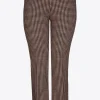 Karohose mit schmalem Bein