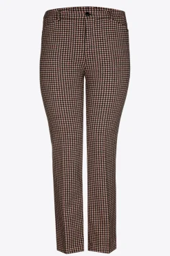 Karohose mit schmalem Bein