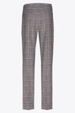 Karohose mit schmalem Bein