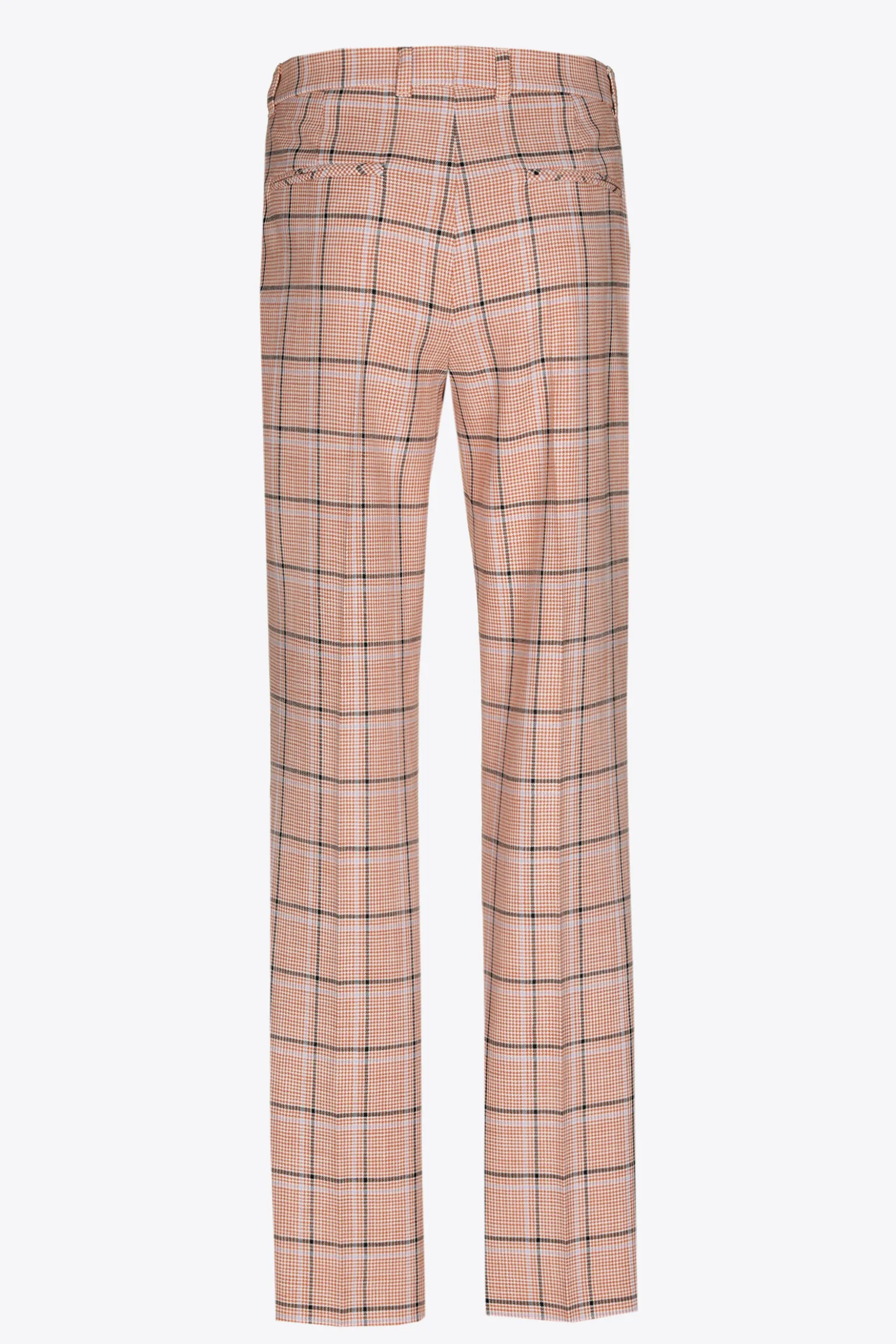 Karohose mit schmalem Bein
