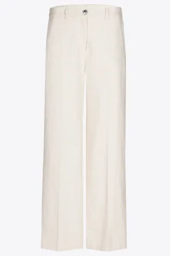Karohose mit weitem Bein