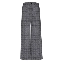 Karohose mit weitem Bein