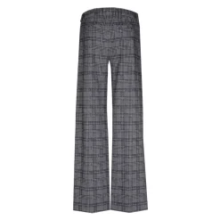 Karohose mit weitem Bein