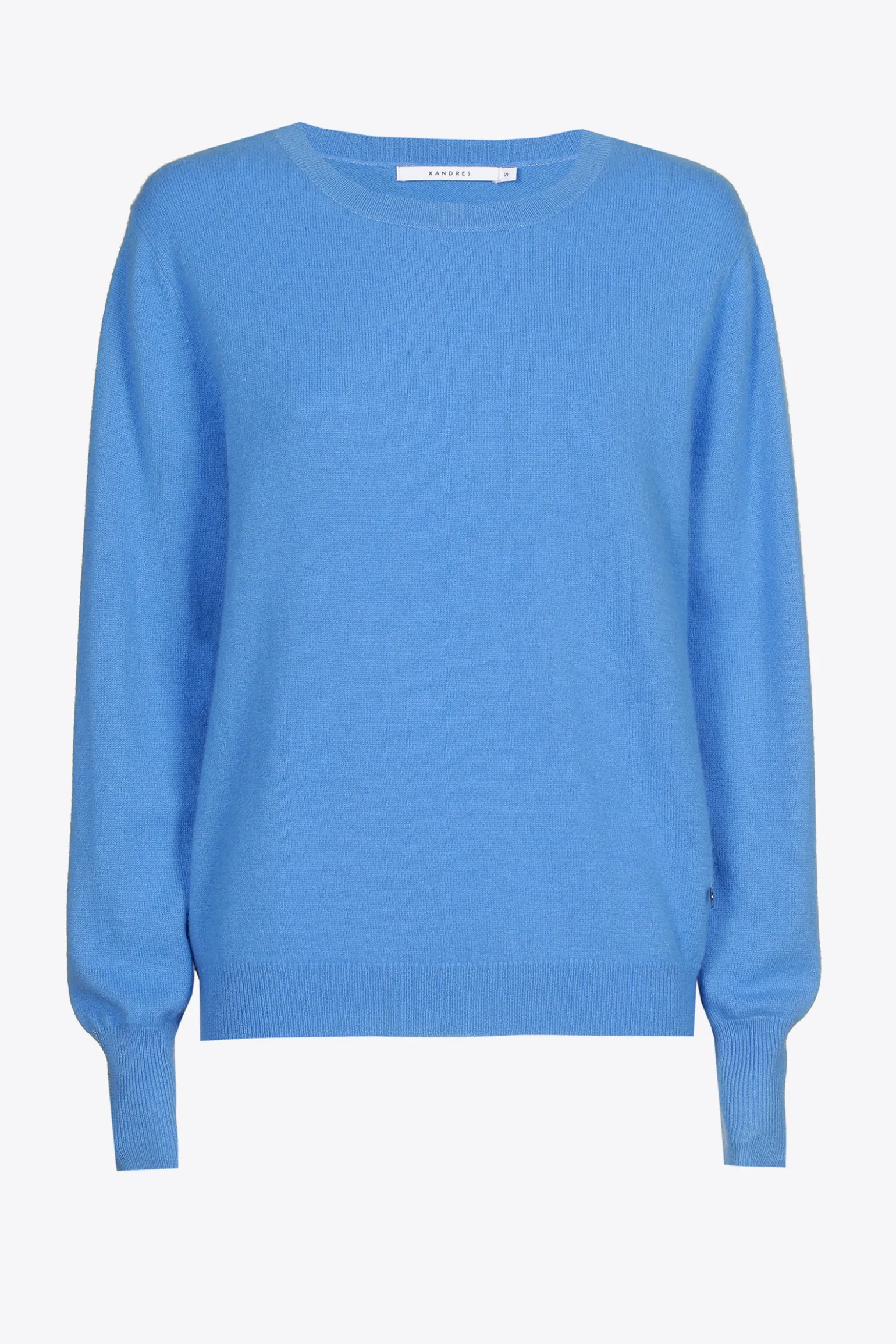 Kaschmirpullover mit Rundhalsausschnitt