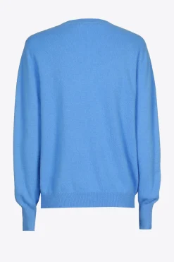 Kaschmirpullover mit Rundhalsausschnitt