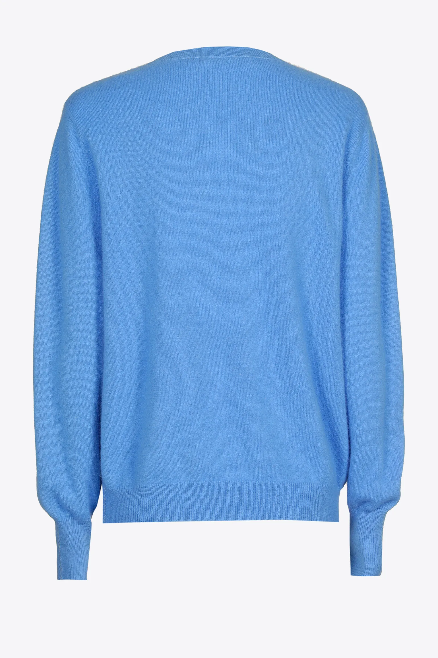 Kaschmirpullover mit Rundhalsausschnitt