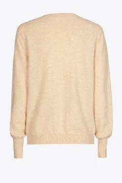 Kaschmirpullover mit Rundhalsausschnitt