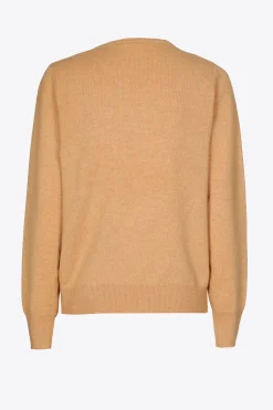 Kaschmirpullover mit Rundhalsausschnitt