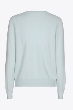 Kaschmirpullover mit Rundhalsausschnitt
