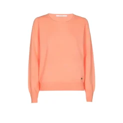 Kaschmirpullover mit Rundhalsausschnitt
