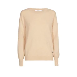 Kaschmirpullover mit Rundhalsausschnitt