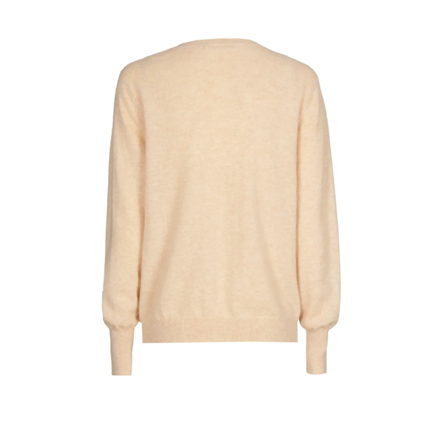 Kaschmirpullover mit Rundhalsausschnitt