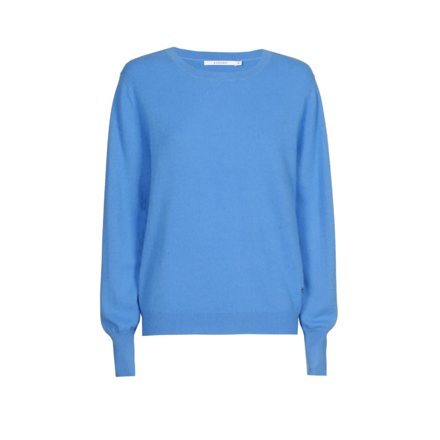 Kaschmirpullover mit Rundhalsausschnitt
