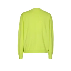 Kaschmirpullover mit V-Ausschnitt