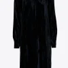 Kleid aus Pannesamt