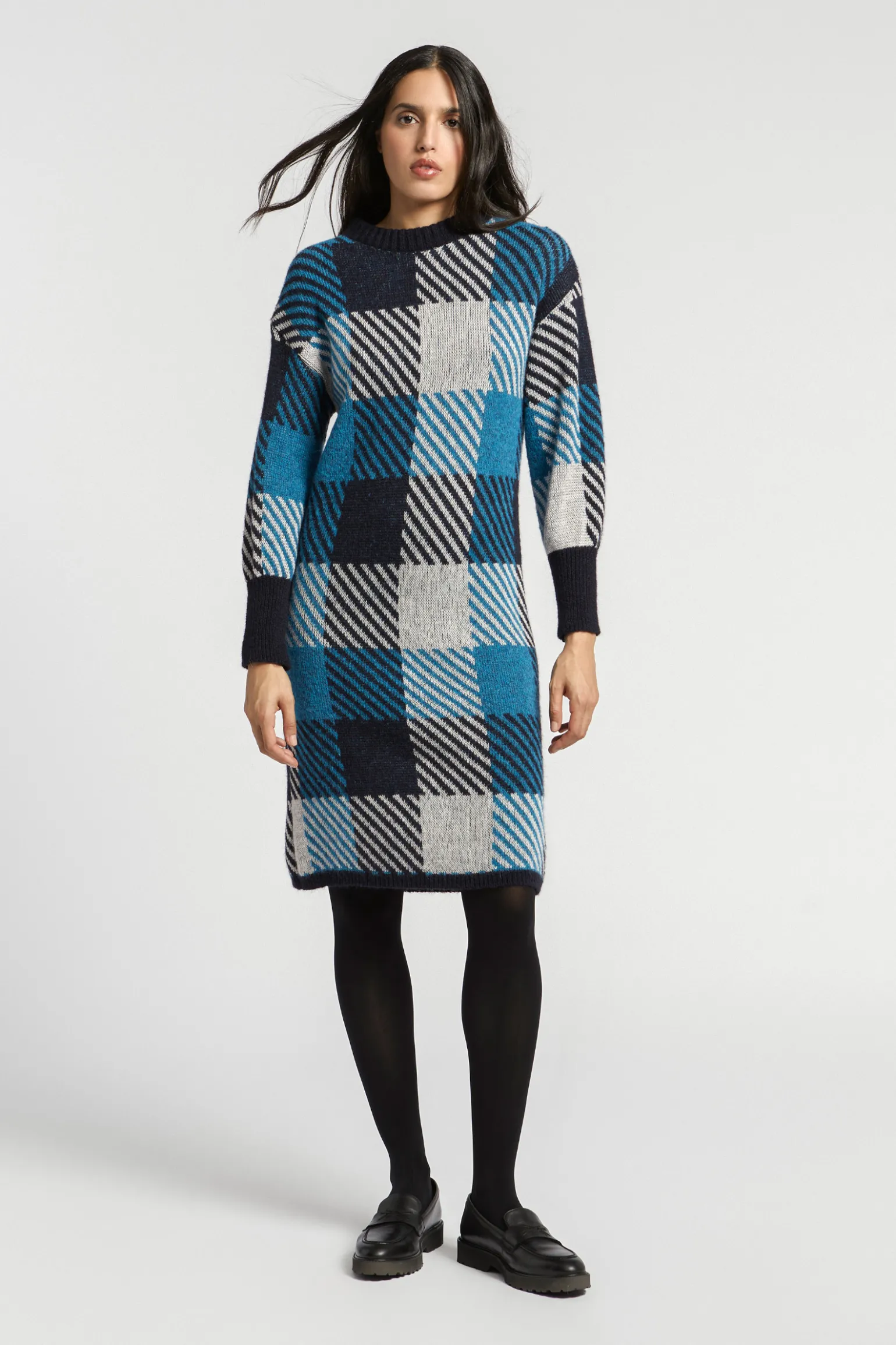 Kleid mit Alpaka-Anteil