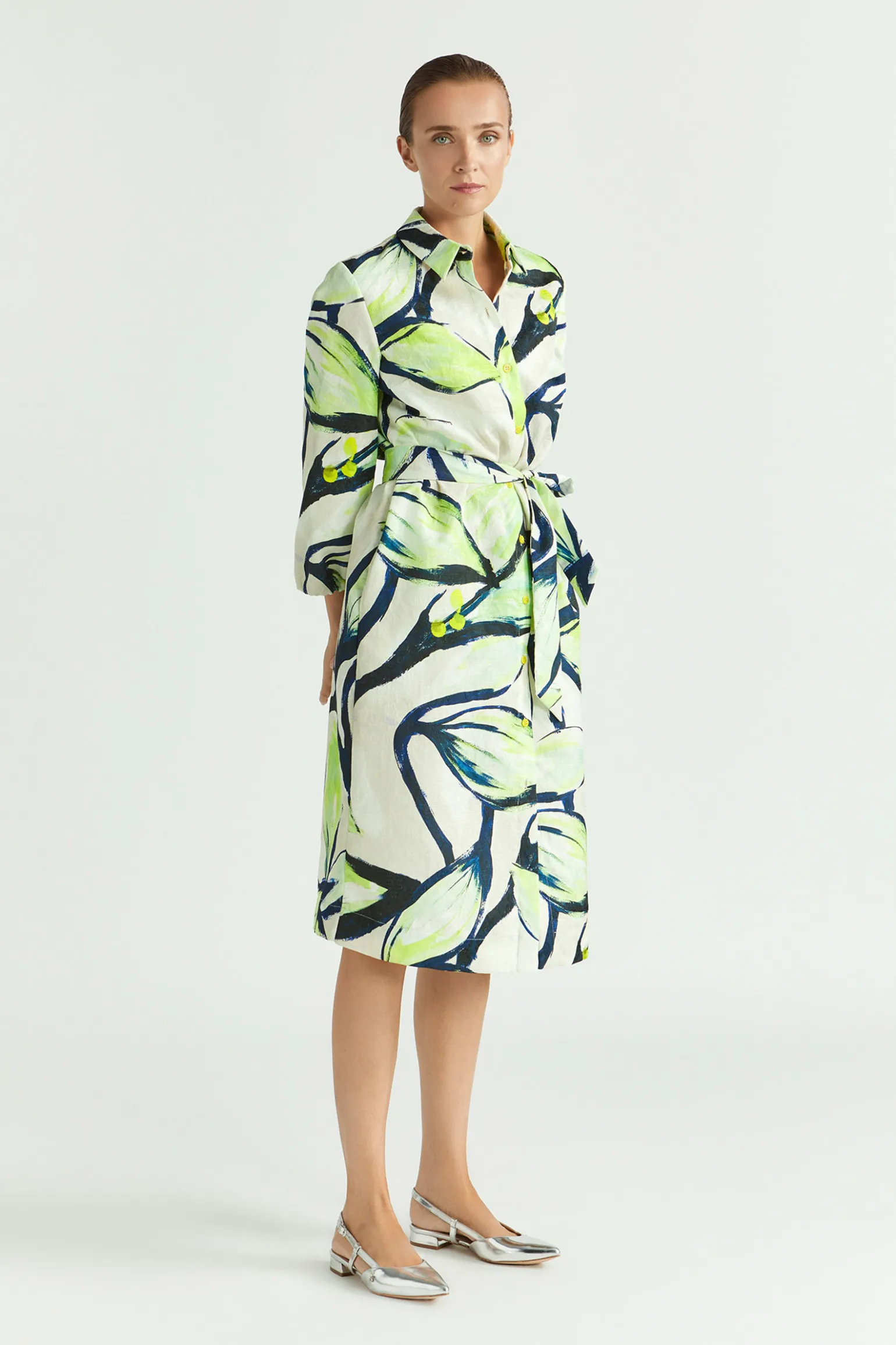 Kleid mit Blumenmuster