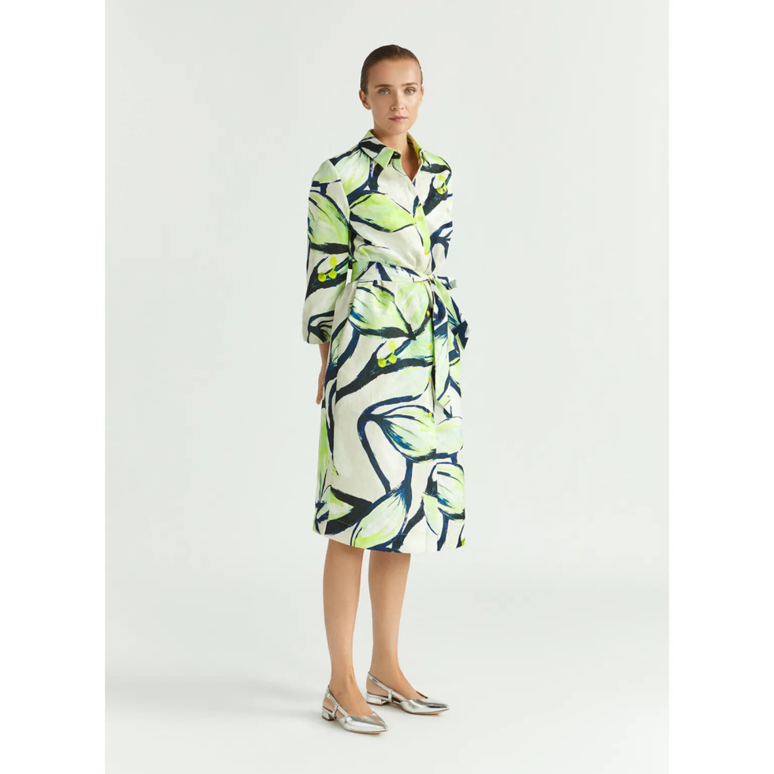 Kleid mit Blumenmuster