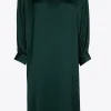 Kleid mit gerafften Ärmeln