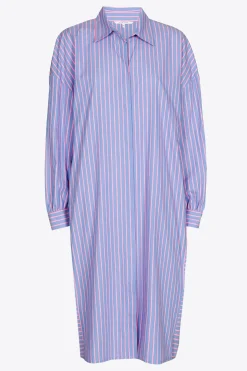 Kleid mit Neonstreifen