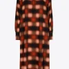 Kleid mit verwaschenem Muster