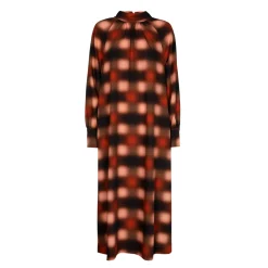 Kleid mit verwaschenem Muster