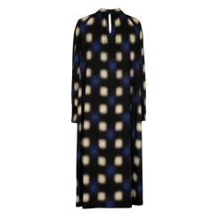 Kleid mit verwaschenem Muster