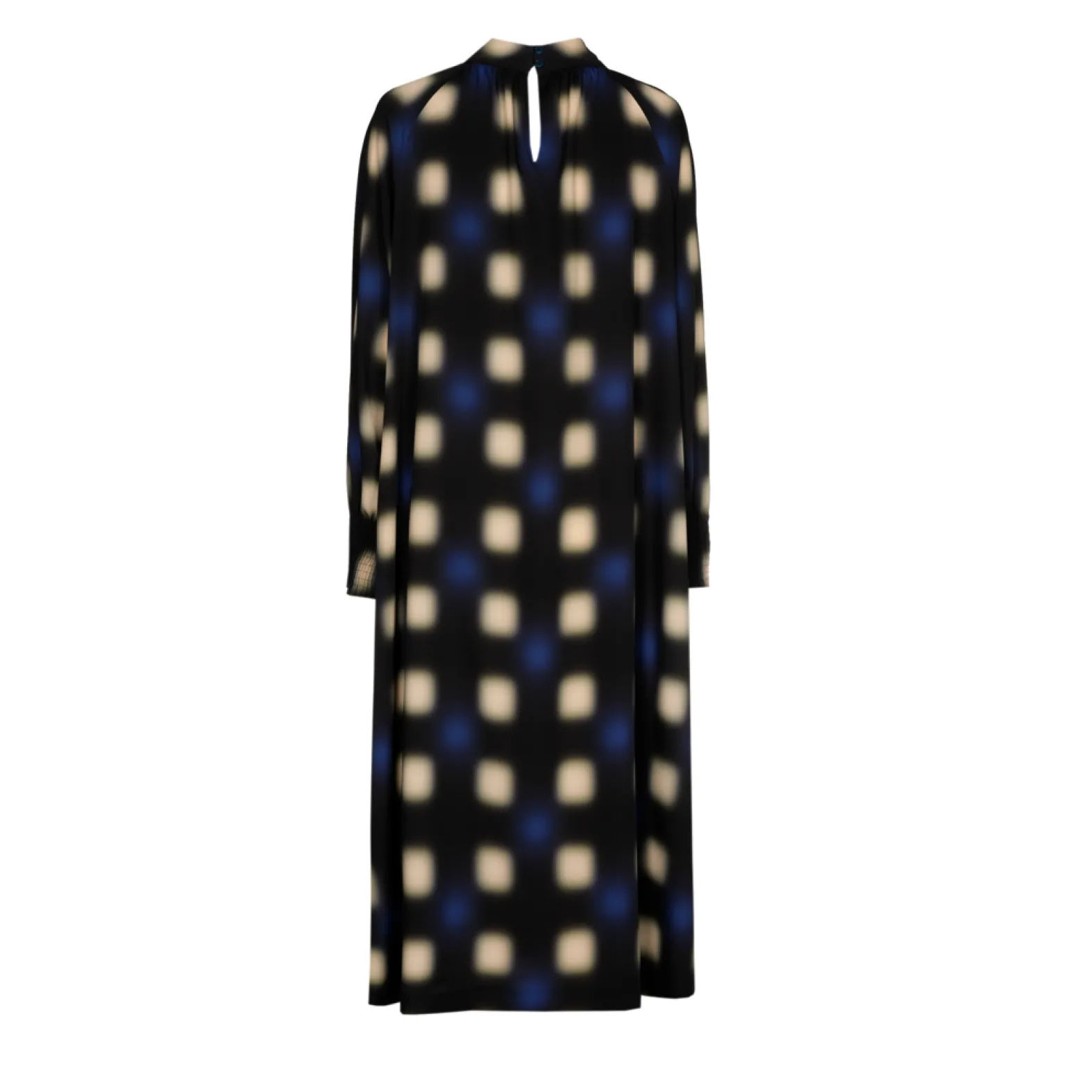 Kleid mit verwaschenem Muster