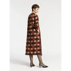 Kleid mit verwaschenem Muster