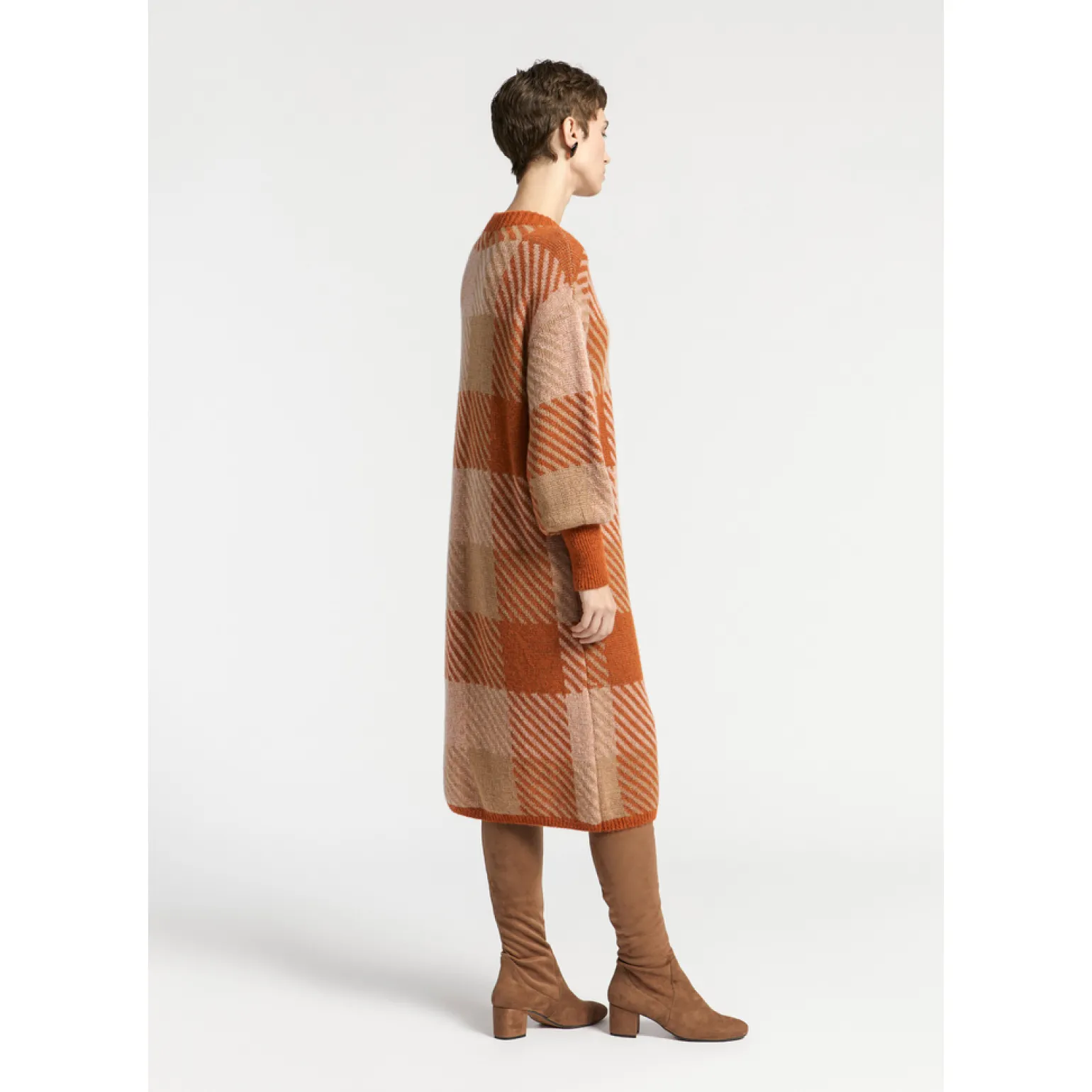 Kleid mit Wolle
