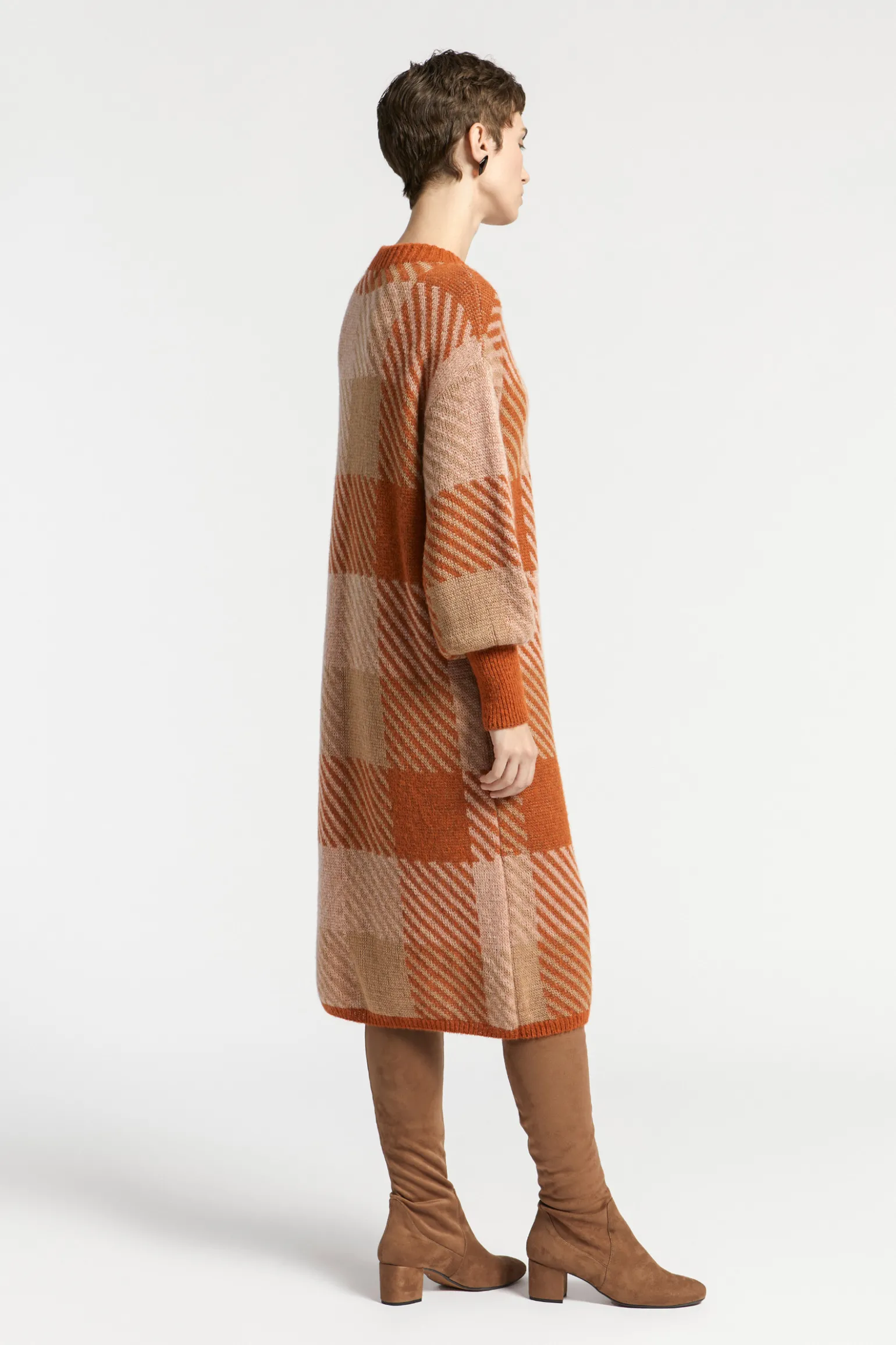 Kleid mit Wolle