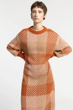 Kleid mit Wolle