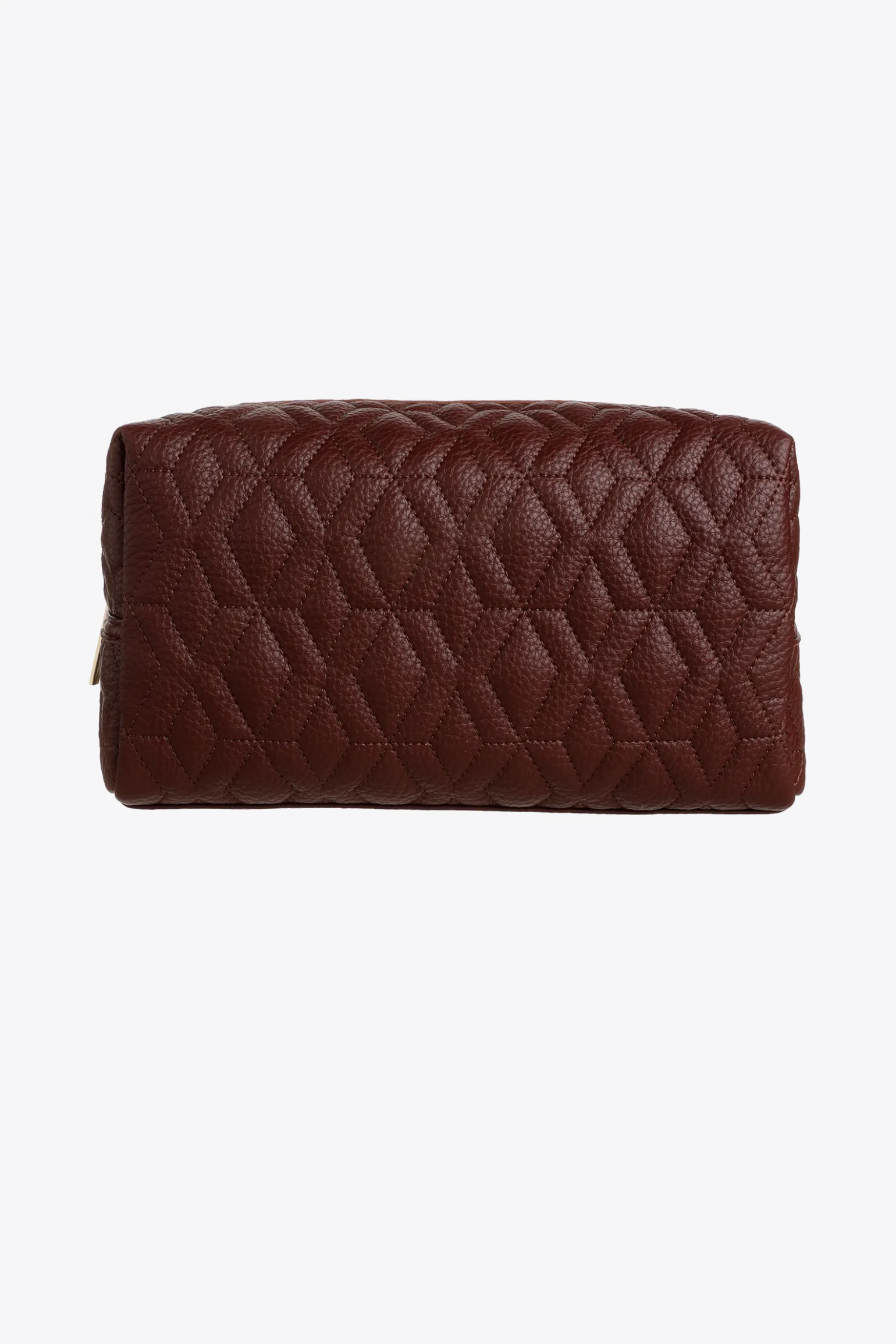 Kulturtasche mit Steppeffekt