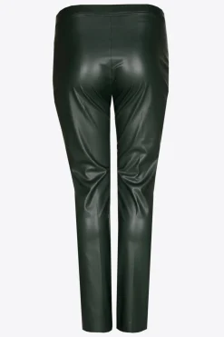 Kunstlederhose mit Gummibund