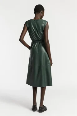 Kunstlederkleid