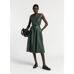 Kunstlederkleid