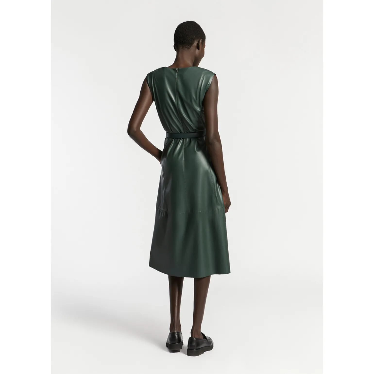 Kunstlederkleid