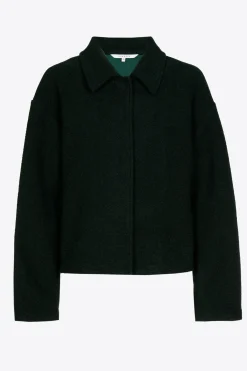 Kurze Jacke mit Kragen