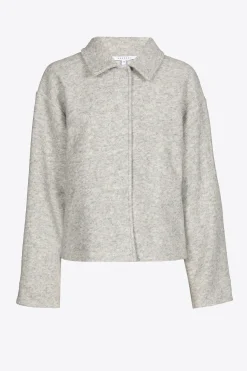 Kurze Jacke mit Kragen