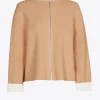 Kurze Jacke mit Reißverschluss