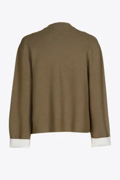 Kurze Jacke mit Reißverschluss