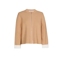 Kurze Jacke mit Reißverschluss
