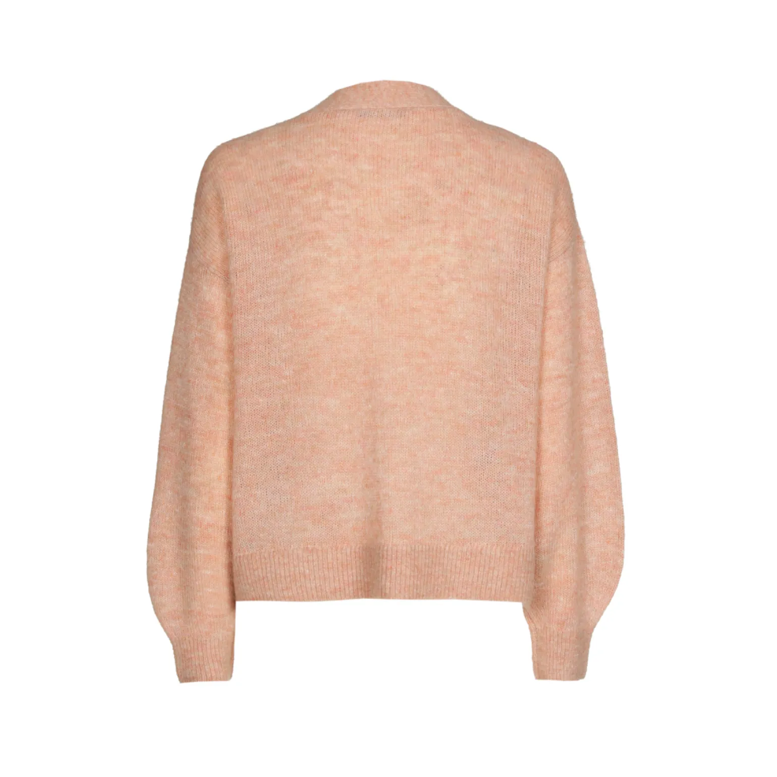 Kurzer Cardigan mit V-Ausschnitt