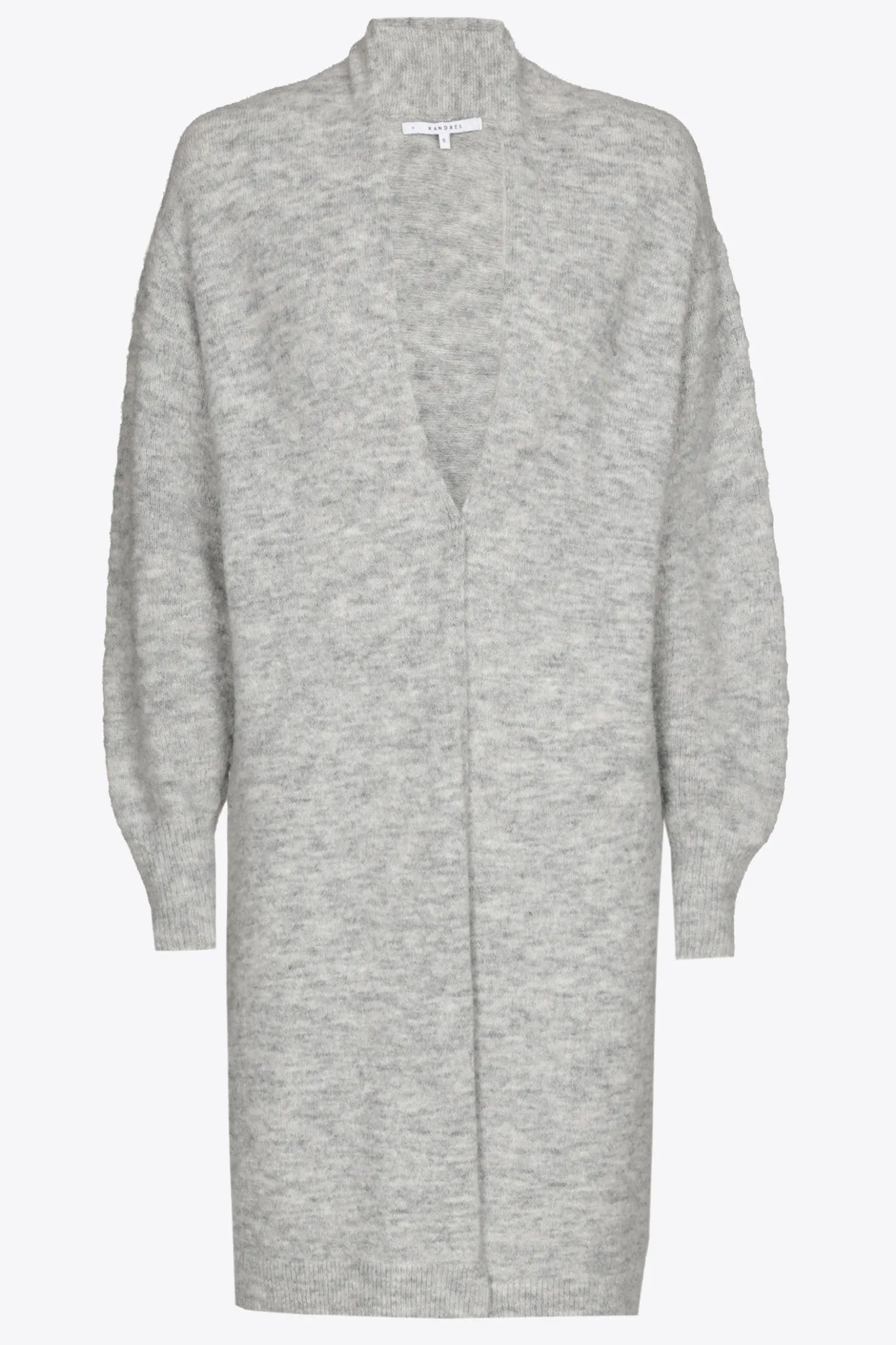 Langer Cardigan aus Alpakawolle
