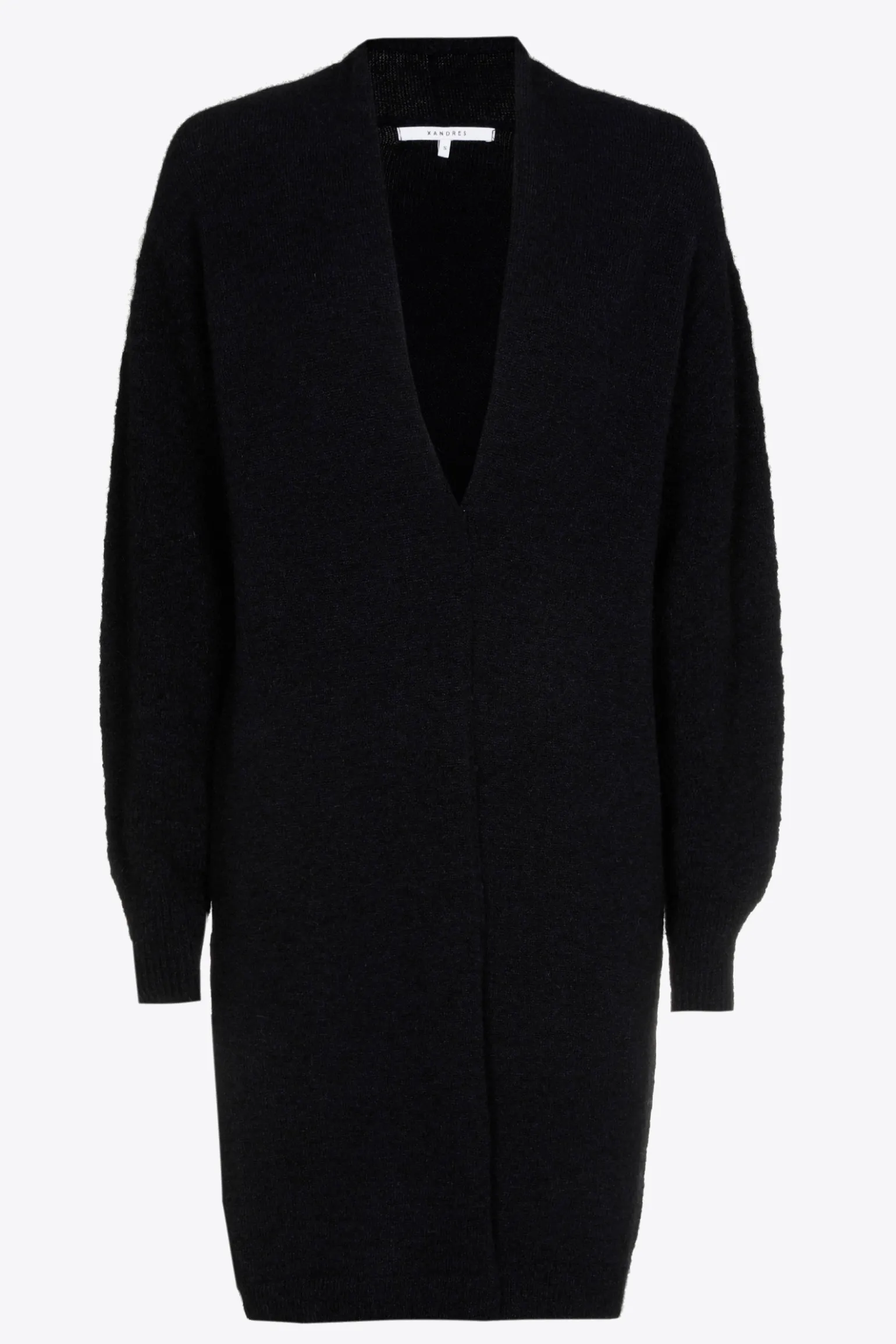 Langer Cardigan aus Alpakawolle