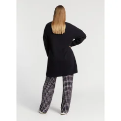 Langer Cardigan aus Alpakawolle