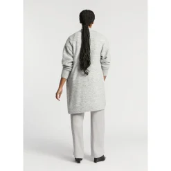Langer Cardigan aus Alpakawolle