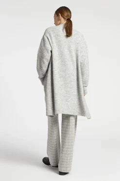 Langer Cardigan aus Alpakawolle