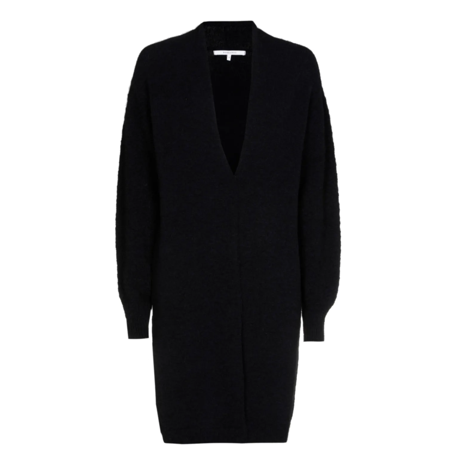 Langer Cardigan aus Alpakawolle