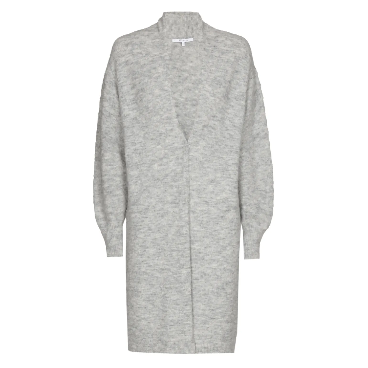 Langer Cardigan aus Alpakawolle